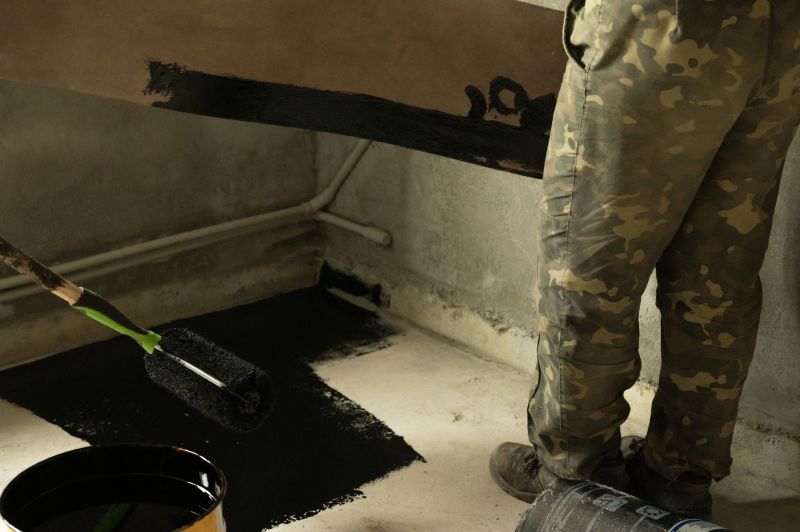 Waterproofing Contractor at Work